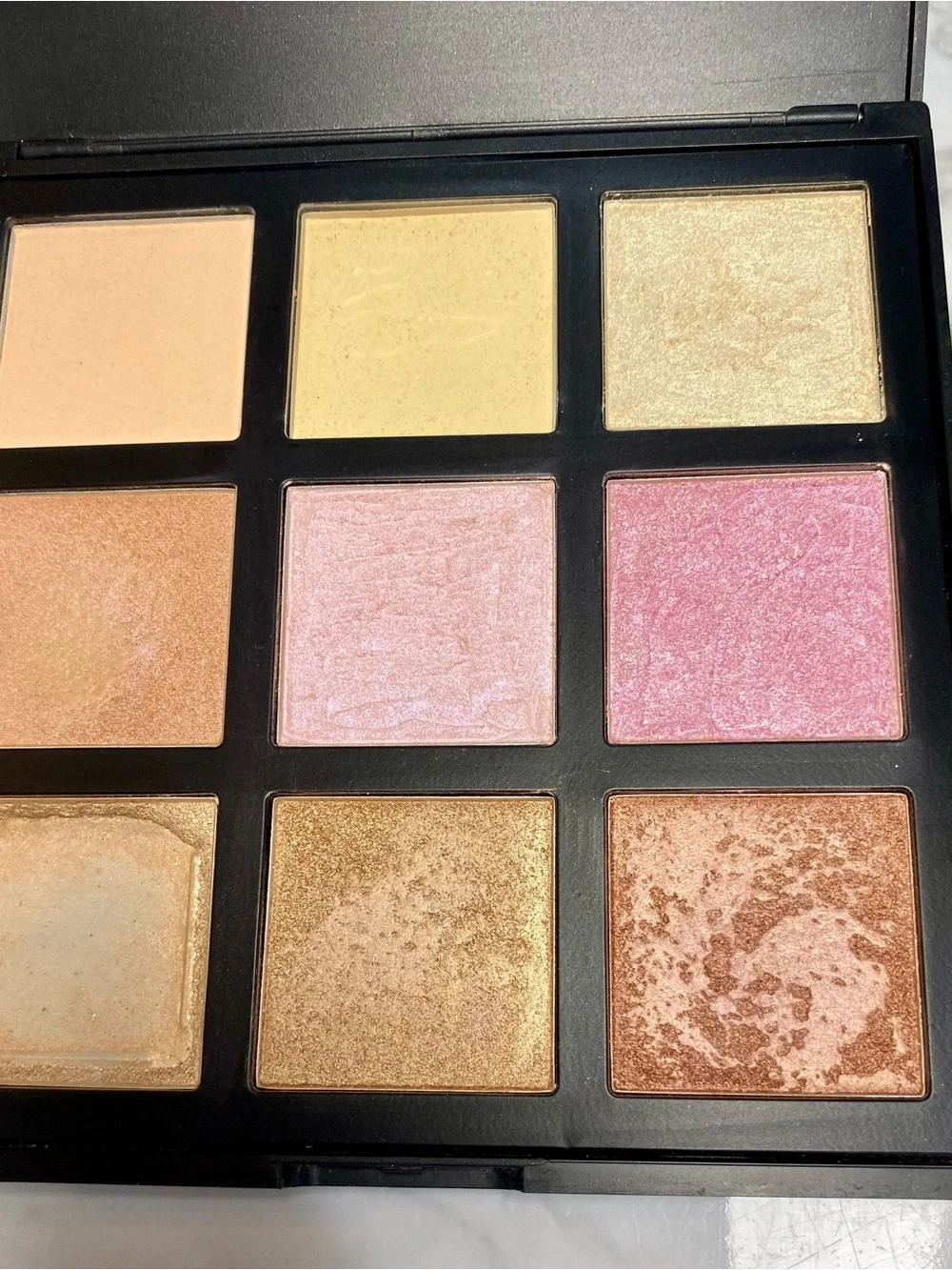 Morphe Glow Palette — Pink, Gold & Champagne Highlighters